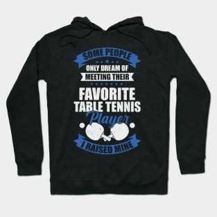 Table Tennis Dad Father Gift Hoodie